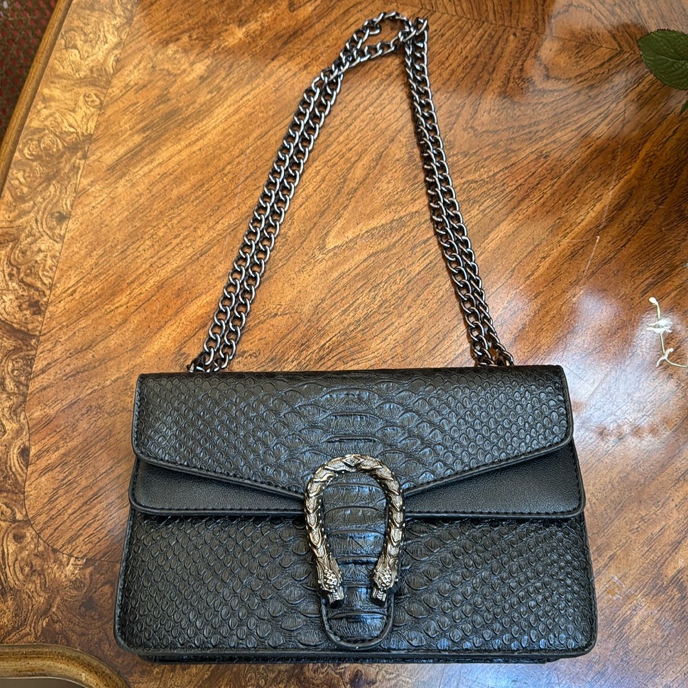 Croc Embosed Bag